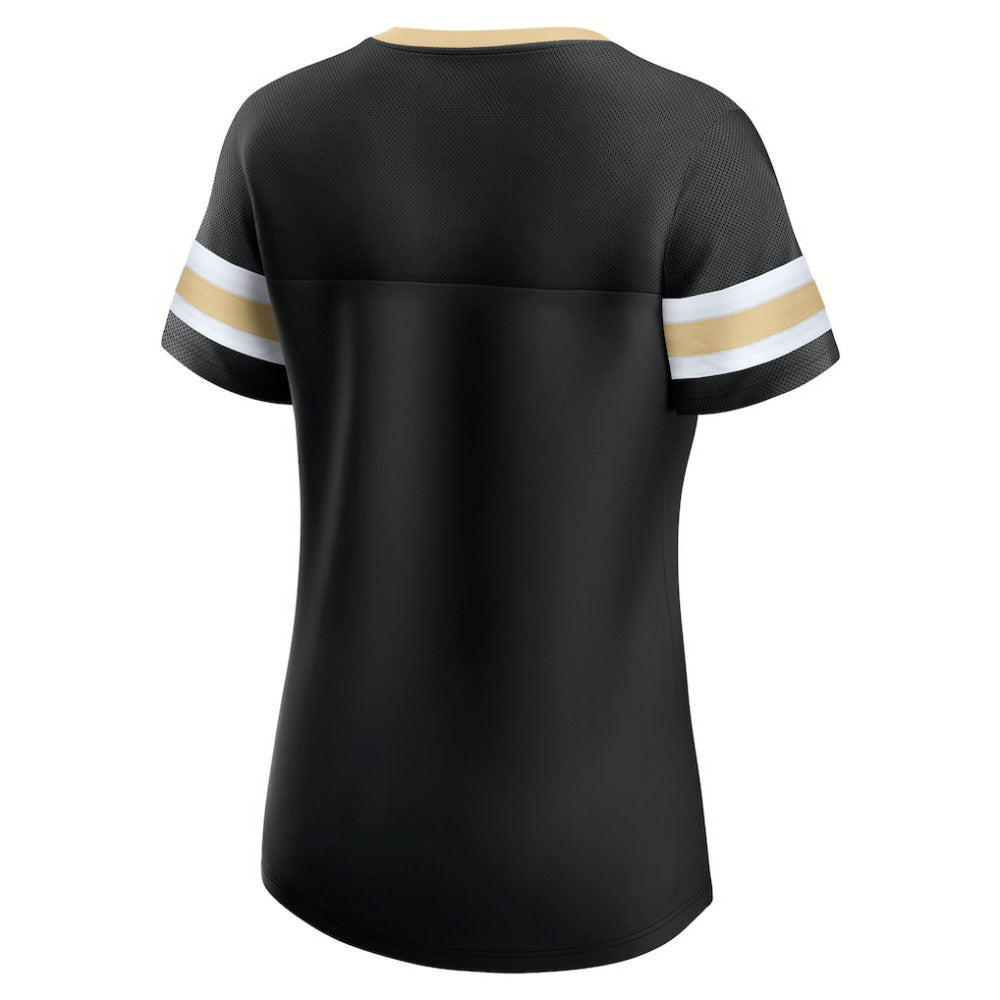 Vegas Golden Knights Fanatics Women's Iconic Athena Lace-Up T-Shirt Online
