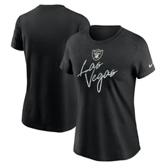 Las Vegas Raiders Nike Women's Team City Roll T-Shirt