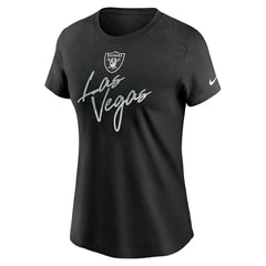 Las Vegas Raiders Nike Women's Team City Roll T-Shirt