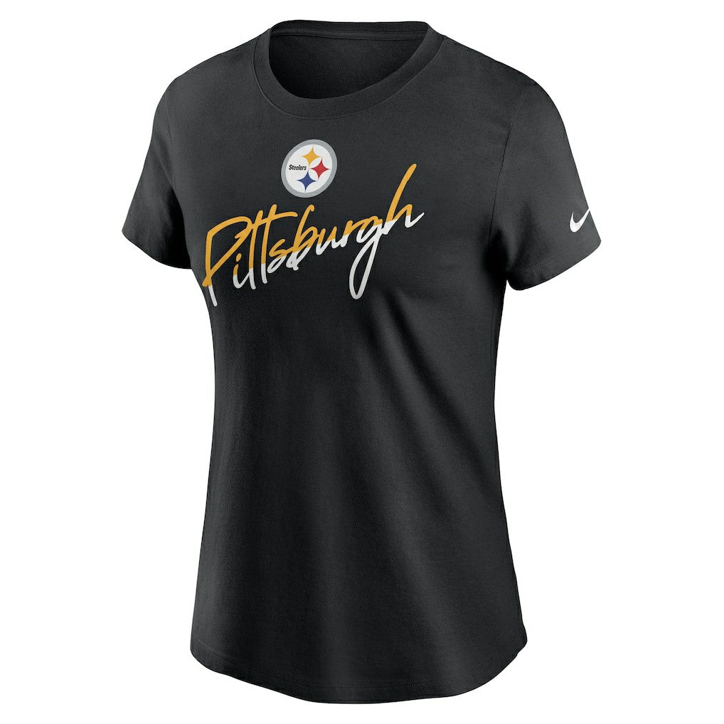 Pittsburgh Steelers Nike Women's Team City Roll T-Shirt