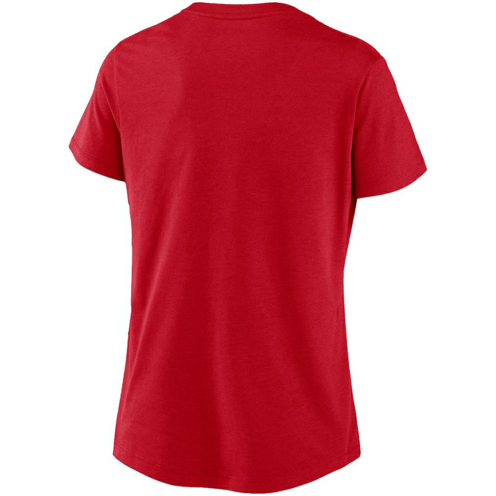 Washington Nationals Nike Women's Local Team Tri-Blend V-Neck T-Shirt | MLB Discount