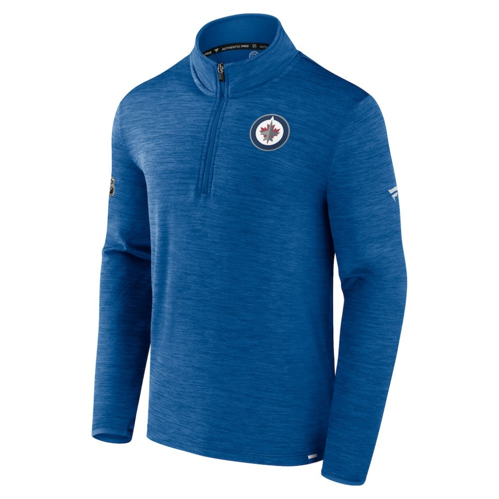 Winnipeg Jets Fanatics Authentic Pro Lightweight Quarter-Zip Pullover Outlet
