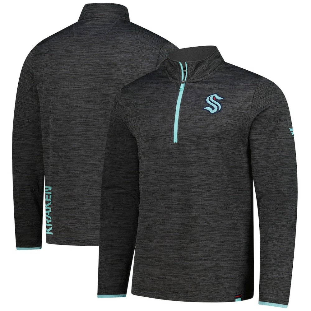 Seattle Kraken Fanatics Authentic Pro Lightweight Quarter-Zip Pullover Online