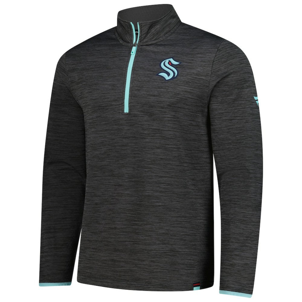 Seattle Kraken Fanatics Authentic Pro Lightweight Quarter-Zip Pullover Online