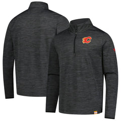 Calgary Flames Fanatics Authentic Pro Lightweight Quarter-Zip Pullover Discount