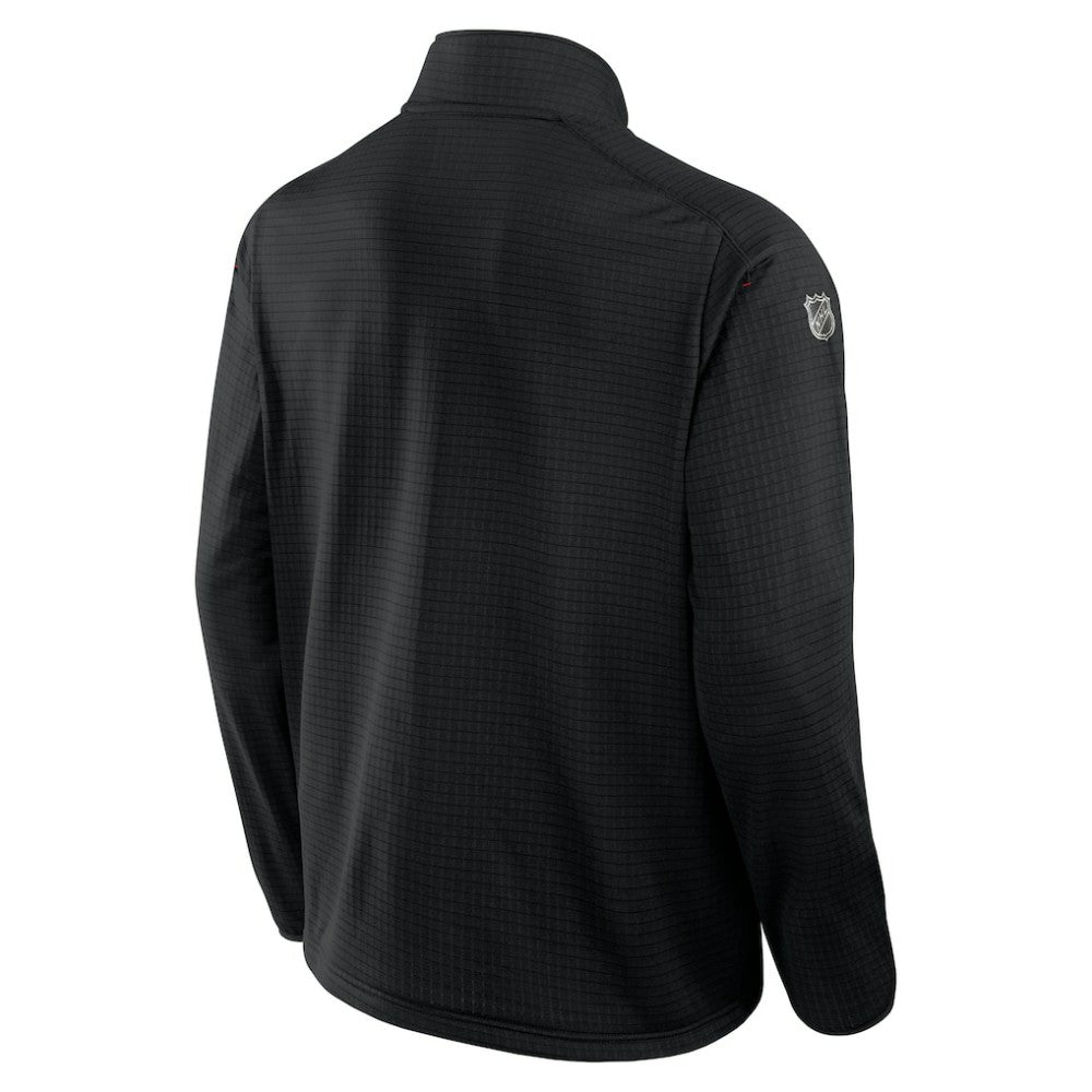 Calgary Flames Fanatics Authentic Pro Rink Quarter-Zip Top Discount