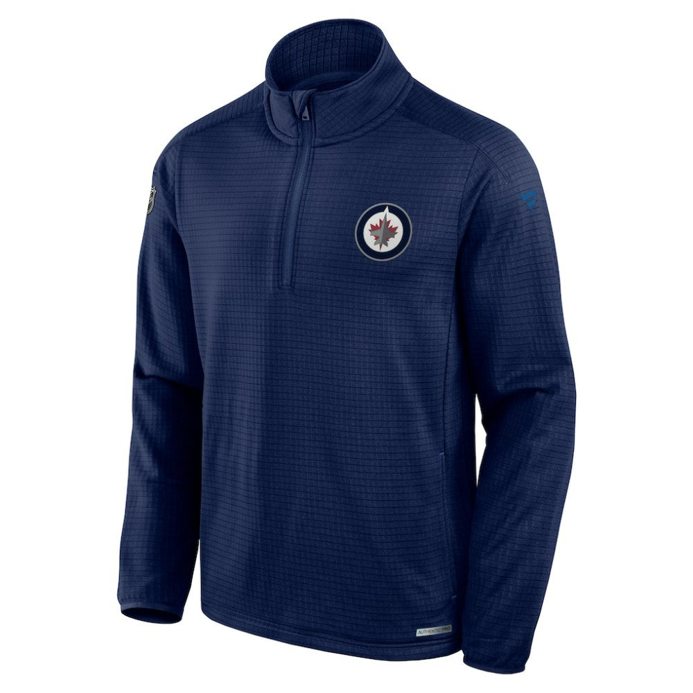 Winnipeg Jets Fanatics Authentic Pro Rink Quarter-Zip Top Outlet