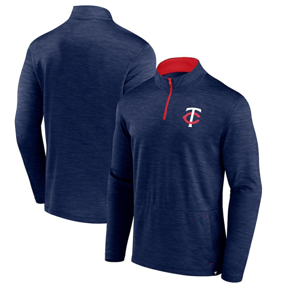 Minnesota Twins Fanatics Fundamentals Quarter-Zip Pullover | MLB Shop