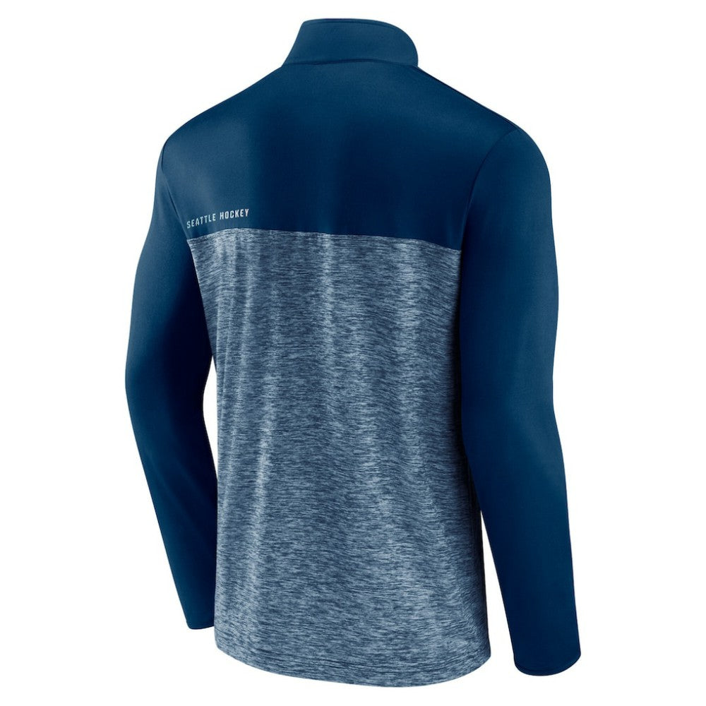 Seattle Kraken Fanatics Iconic Defender Quarter-Zip Jacket Sale