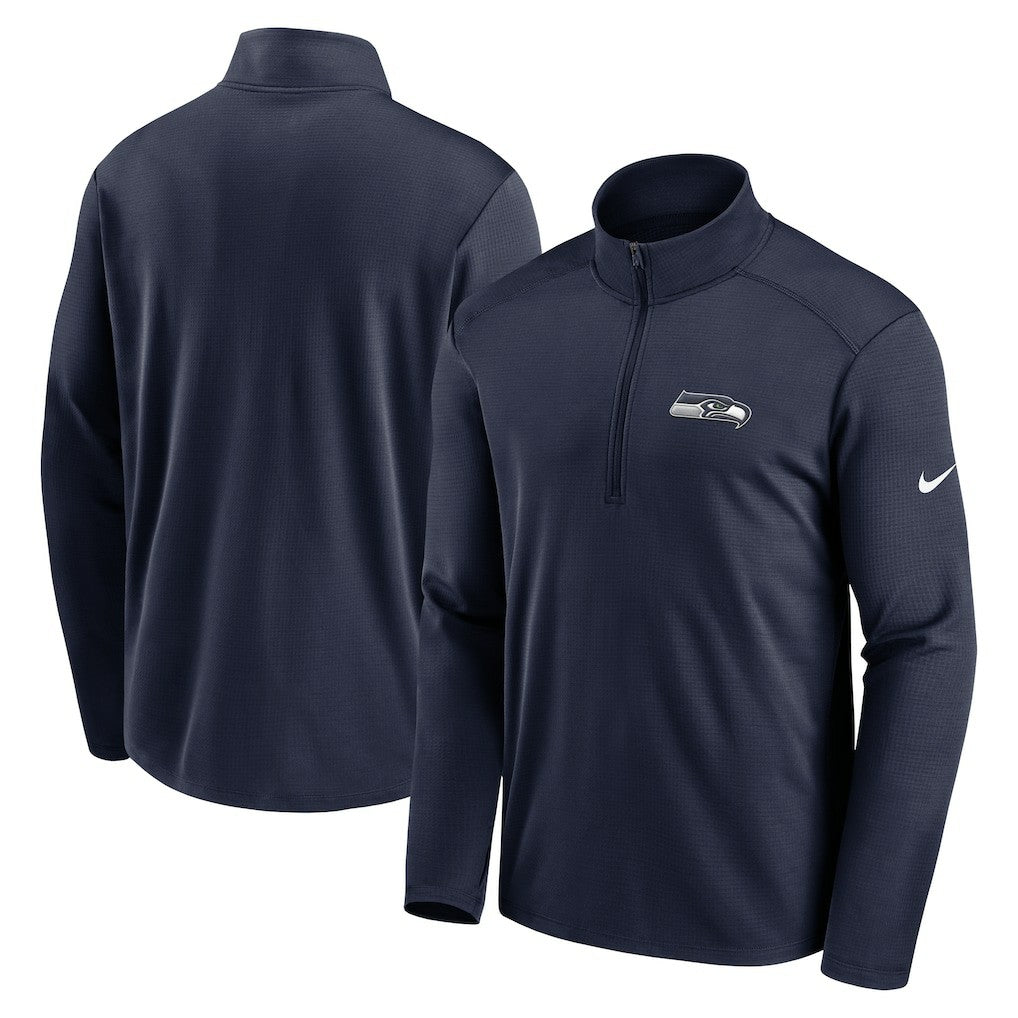 Seattle Seahawks Nike Pacer Half-Zip Pullover