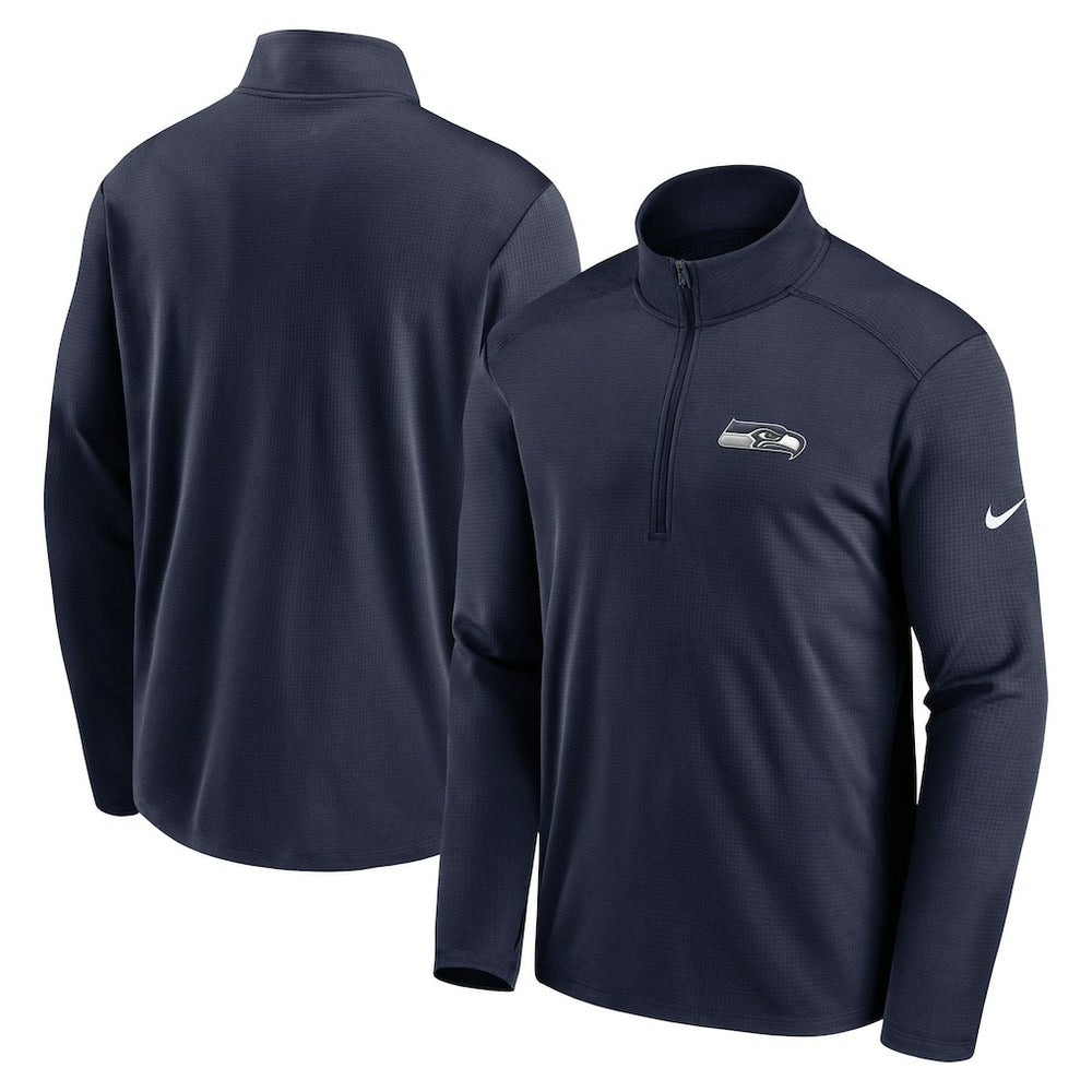 Seattle Seahawks Nike Pacer Half-Zip Pullover
