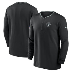 Las Vegas Raiders Nike Coach Half-Zip Sweatshirt