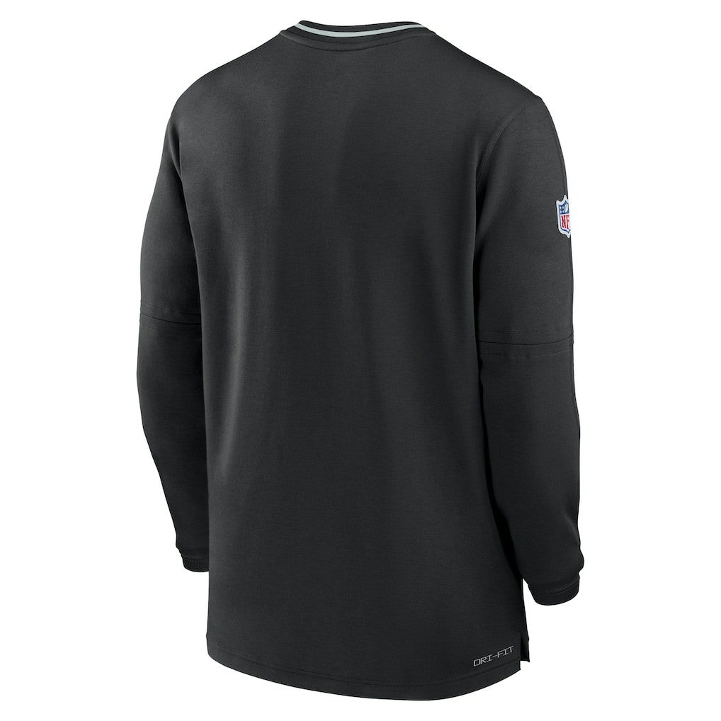 Las Vegas Raiders Nike Coach Half-Zip Sweatshirt