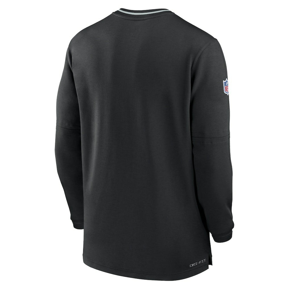 Las Vegas Raiders Nike Coach Half-Zip Sweatshirt