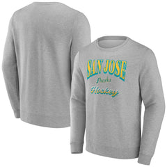 San Jose Sharks Fanatics Light the Candle Fleece Pullover Sweatshirt Discount