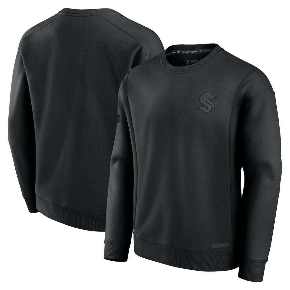 Seattle Kraken Fanatics Authentic Pro Road Fleece Sweatshirt Sale