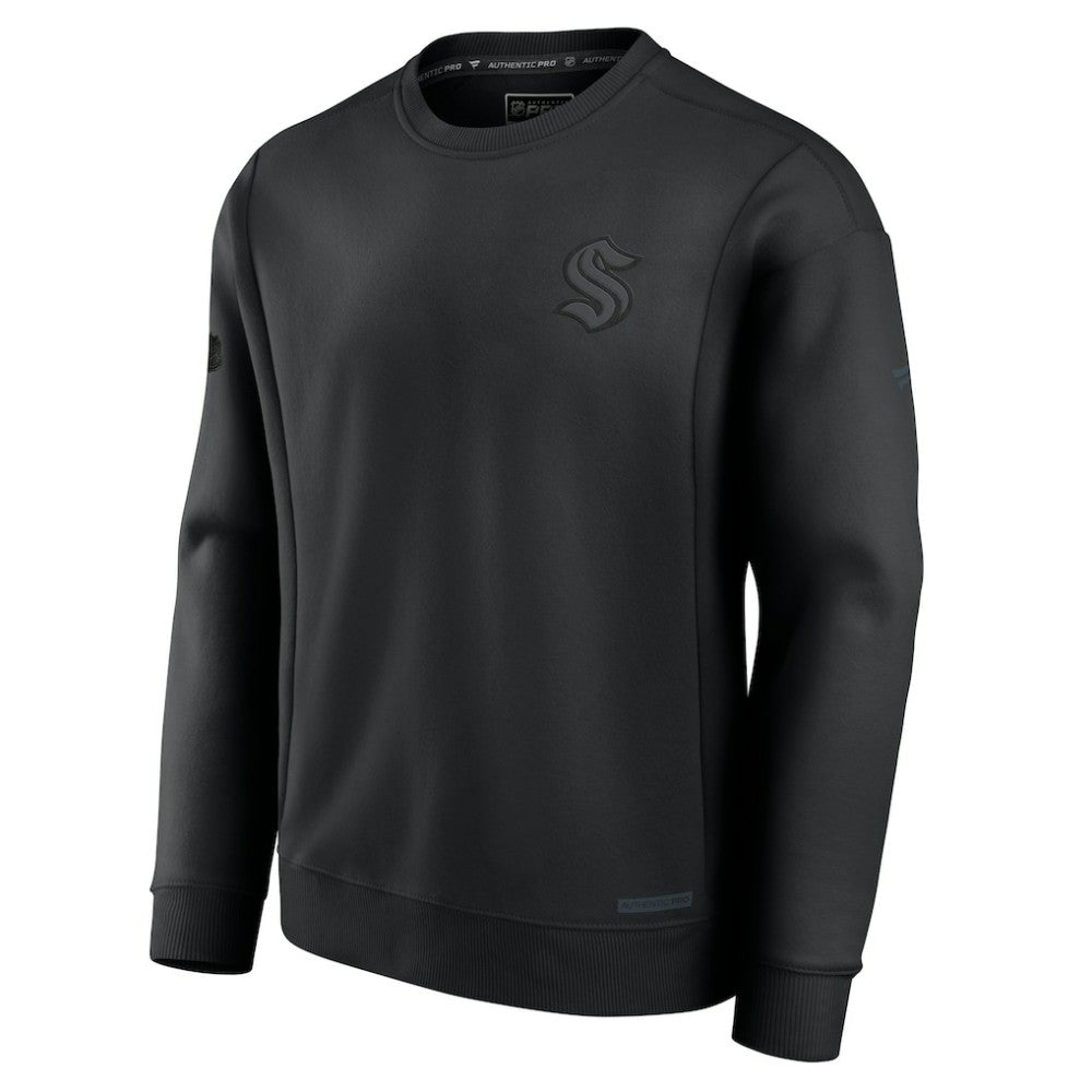 Seattle Kraken Fanatics Authentic Pro Road Fleece Sweatshirt Sale