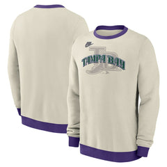 Tampa Bay Rays Nike Cooperstown Collection Fleece Pullover Sweatshirt | MLB On Sale