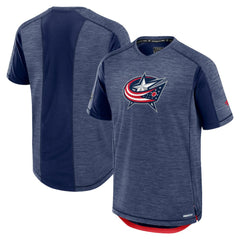 Columbus Blue Jackets Fanatics Authentic Pro Rink Performance T-Shirt Outlet