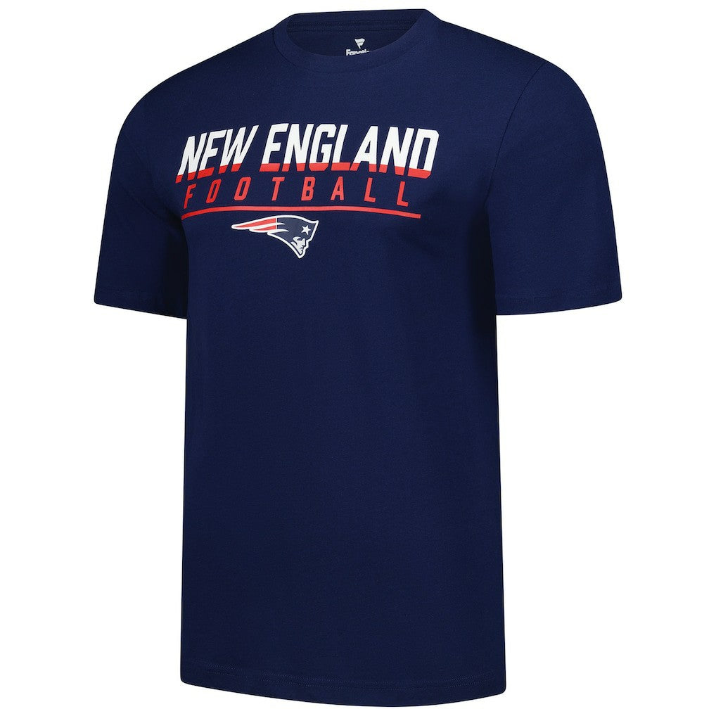 New England Patriots Fanatics Blocked T-Shirt