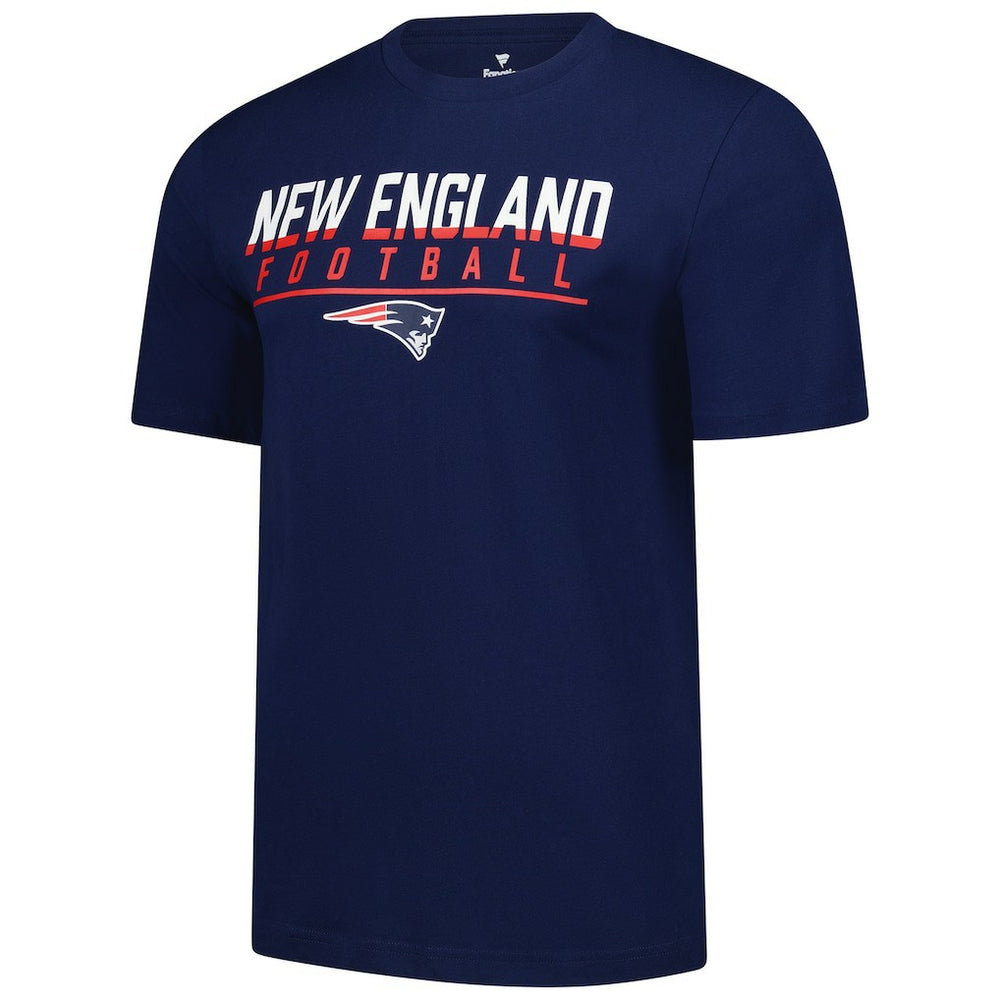 New England Patriots Fanatics Blocked T-Shirt