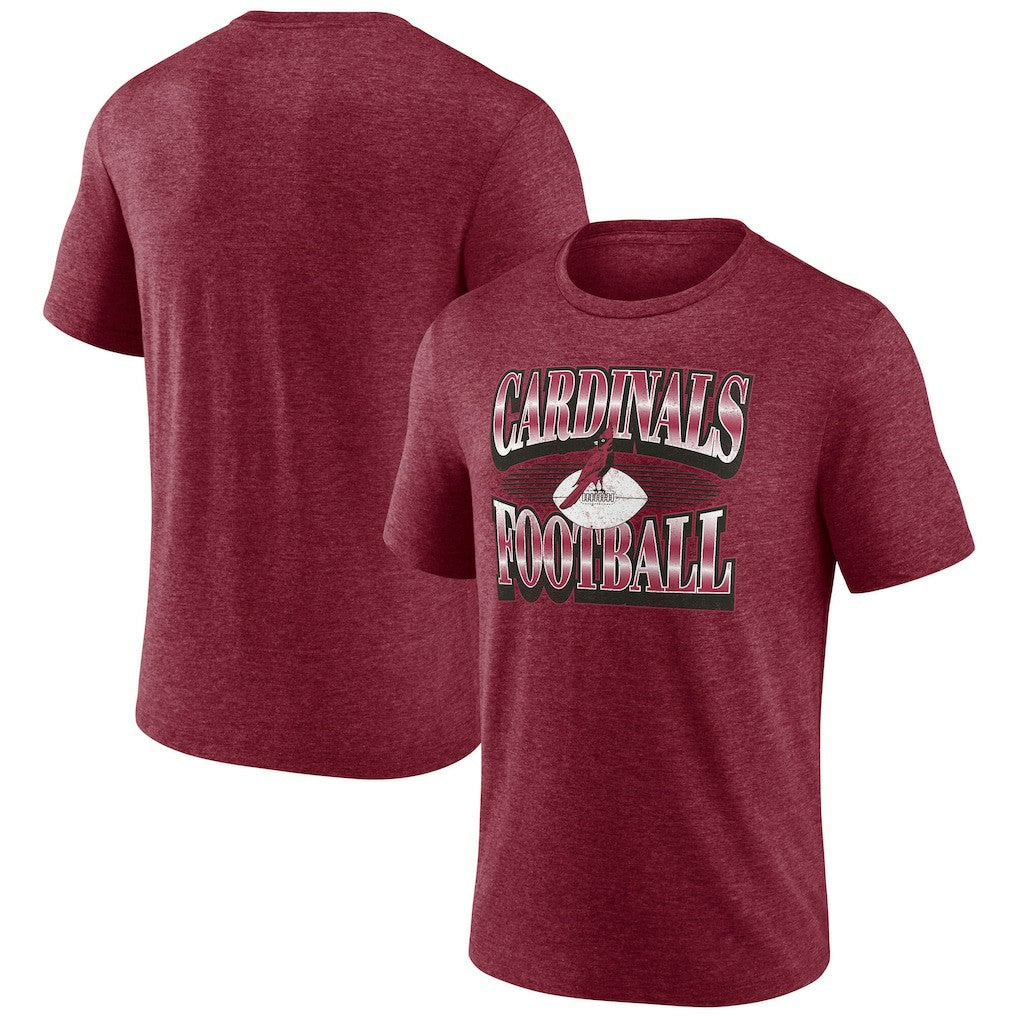 Arizona Cardinals Fanatics Extreme Tackle Tri-Blend T-Shirt