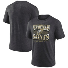 New Orleans Saints Fanatics Extreme Tackle Tri-Blend T-Shirt