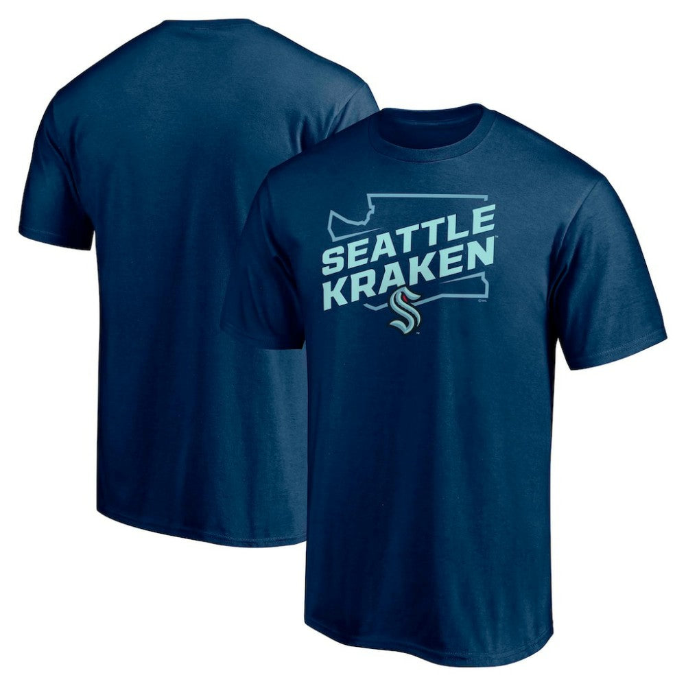 Seattle Kraken Fanatics Block Party Push Ahead T-Shirt Outlet