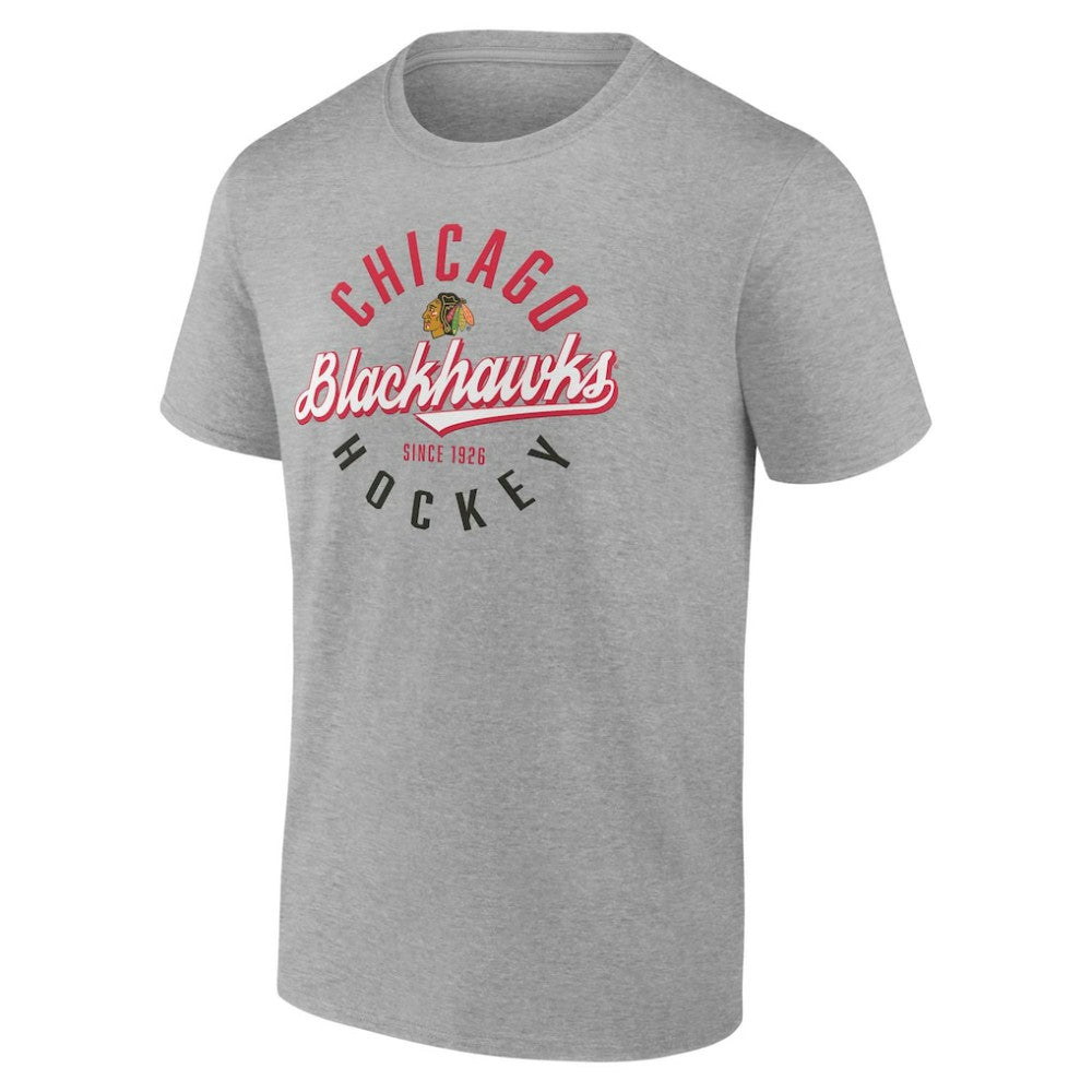 Chicago Blackhawks Fanatics Emblem T-Shirt Outlet
