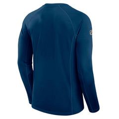 Seattle Kraken Fanatics Authentic Pro Rink Tech Raglan Long Sleeve T-Shirt Sale