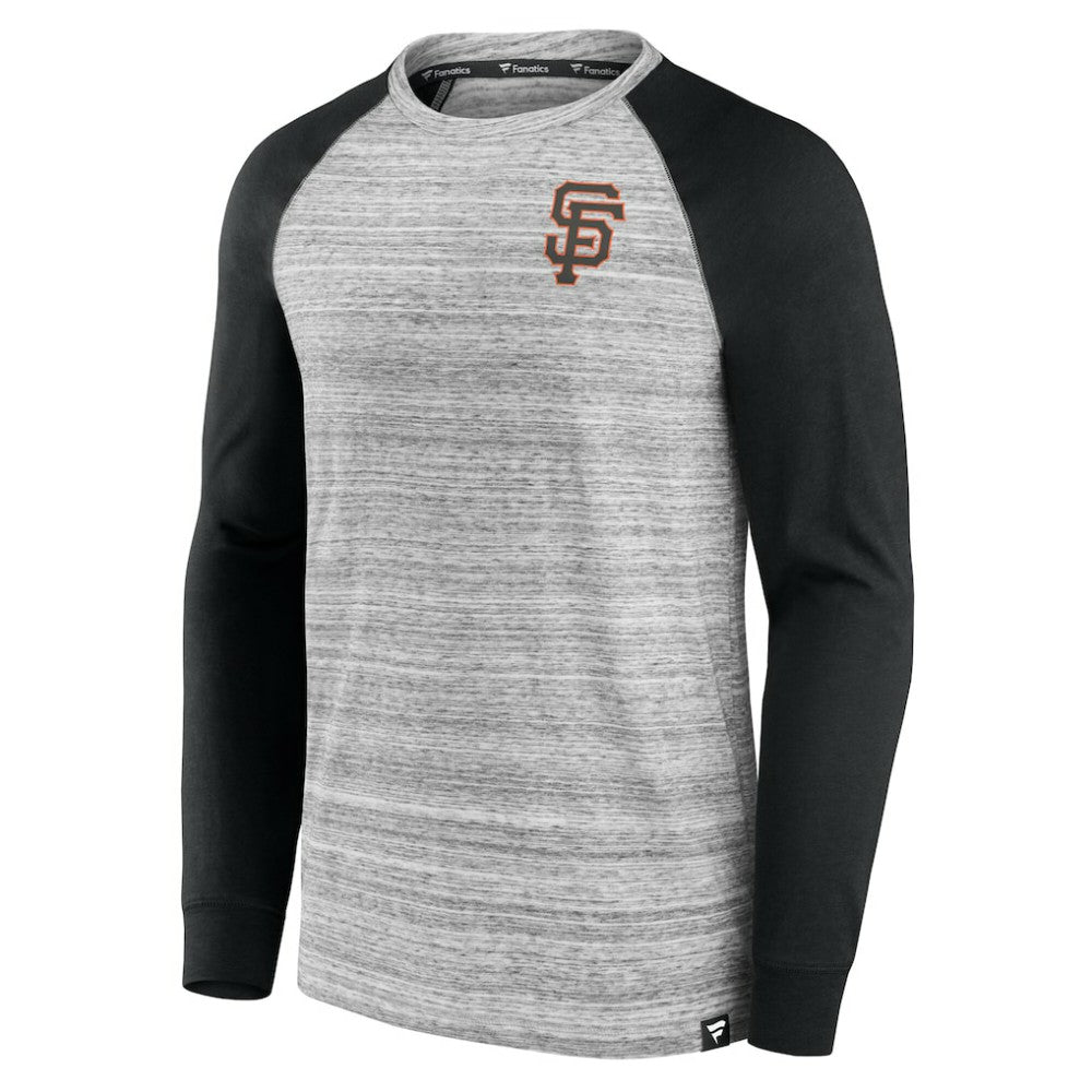 San Francisco Giants Fanatics Iconic Streaky Raglan Long Sleeve T-Shirt | MLB For sale