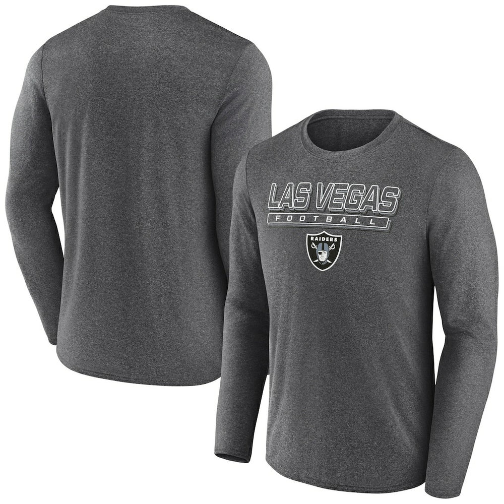 Las Vegas Raiders Fanatics Fundamentals Long Sleeve T-Shirt