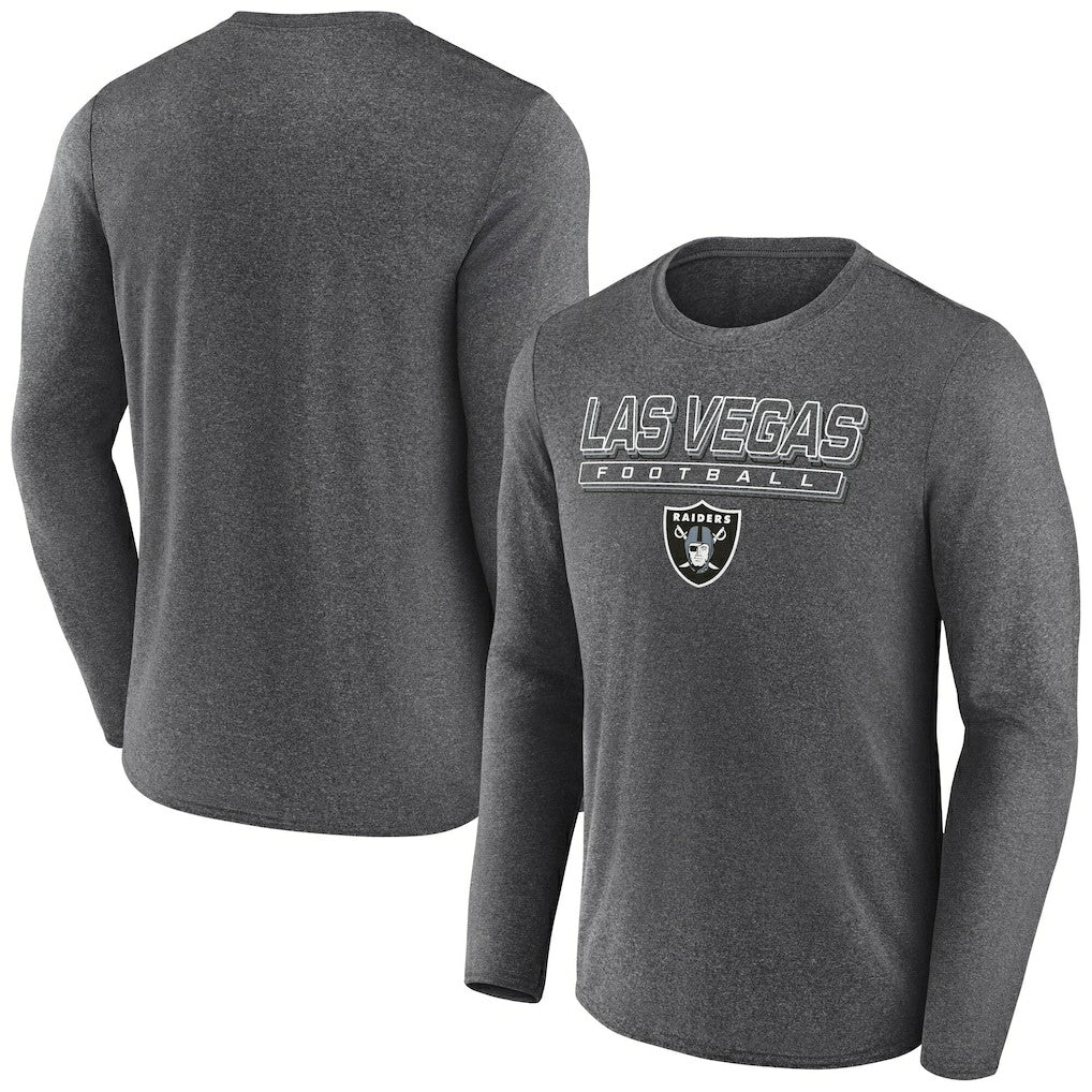 Las Vegas Raiders Fanatics Fundamentals Long Sleeve T-Shirt