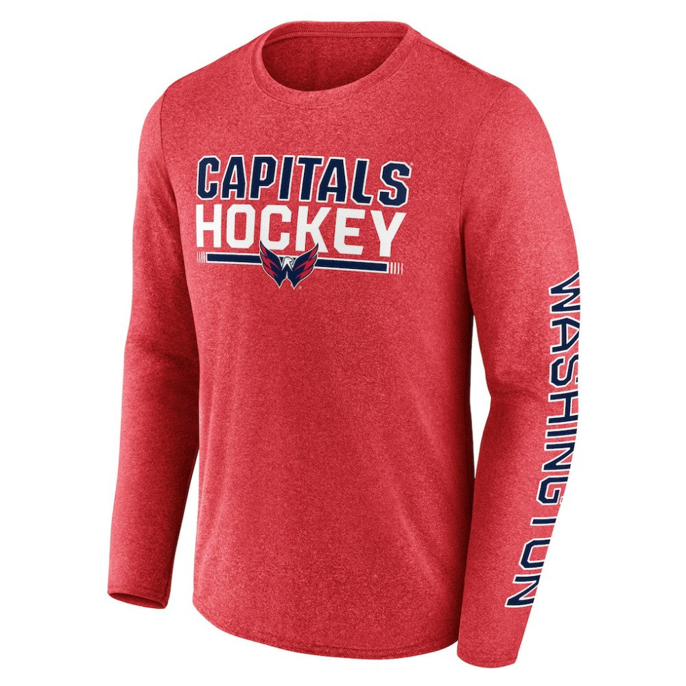 Washington Capitals Fanatics Sweep Iconic Synthetic Long Sleeve T-Shirt Sale