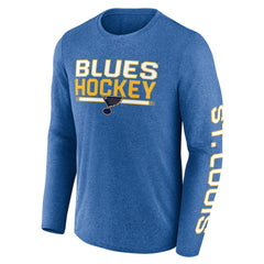 St. Louis Blues Fanatics Sweep Iconic Synthetic Long Sleeve T-Shirt Online