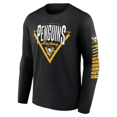 Pittsburgh Penguins Fanatics Headline Long Sleeve T-Shirt Discount