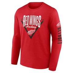 Detroit Red Wings Fanatics Headline Long Sleeve T-Shirt For Sale