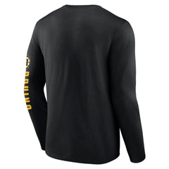 Boston Bruins Fanatics Headline Long Sleeve T-Shirt Discount
