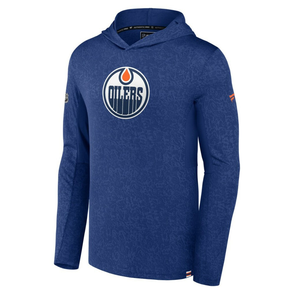 Edmonton Oilers Fanatics Authentic Pro Lightweight Pullover Hoodie Outlet