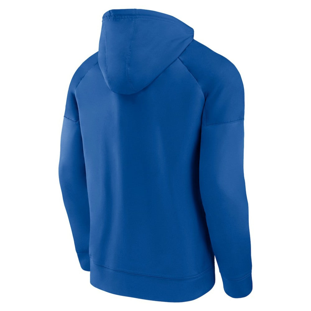 St. Louis Blues Fanatics Iconic Defender Raglan Pullover Hoodie For Sale