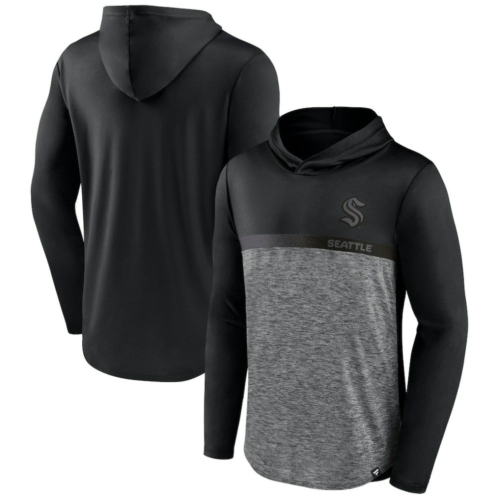 Seattle Kraken Fanatics Iconic Defender Pullover Hoodie Outlet