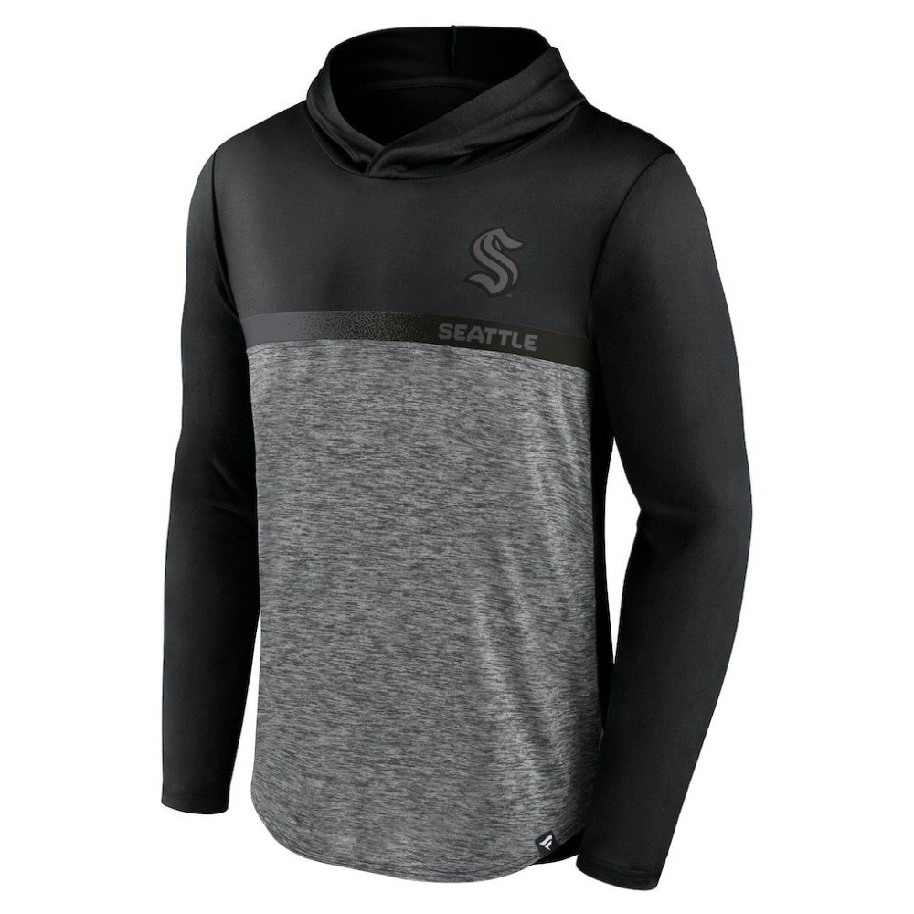 Seattle Kraken Fanatics Iconic Defender Pullover Hoodie Outlet