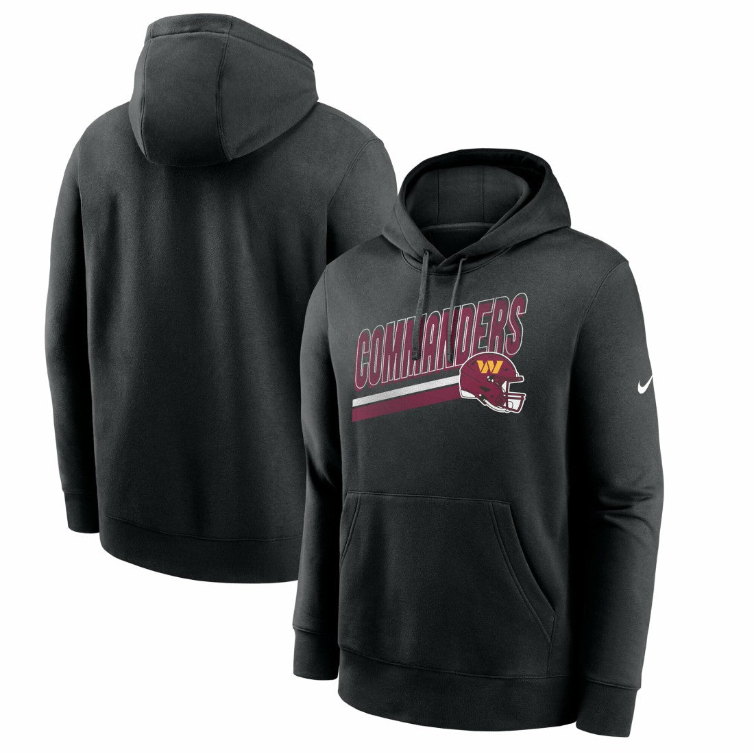 Washington Commanders Nike Club Fleece Pullover Hoodie