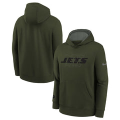 New York Jets Nike Youth 2025 Rivalries Collection Club Hoodie