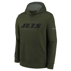 New York Jets Nike Youth 2025 Rivalries Collection Club Hoodie
