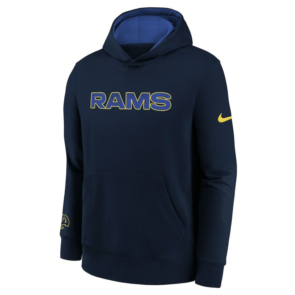 Los Angeles Rams Nike Youth 2025 Rivalries Collection Club Hoodie