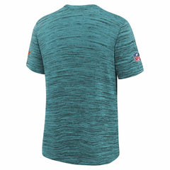 Miami Dolphins Nike Youth 2025 Rivalries Collection Sideline Velocity Dri-FIT T-Shirt