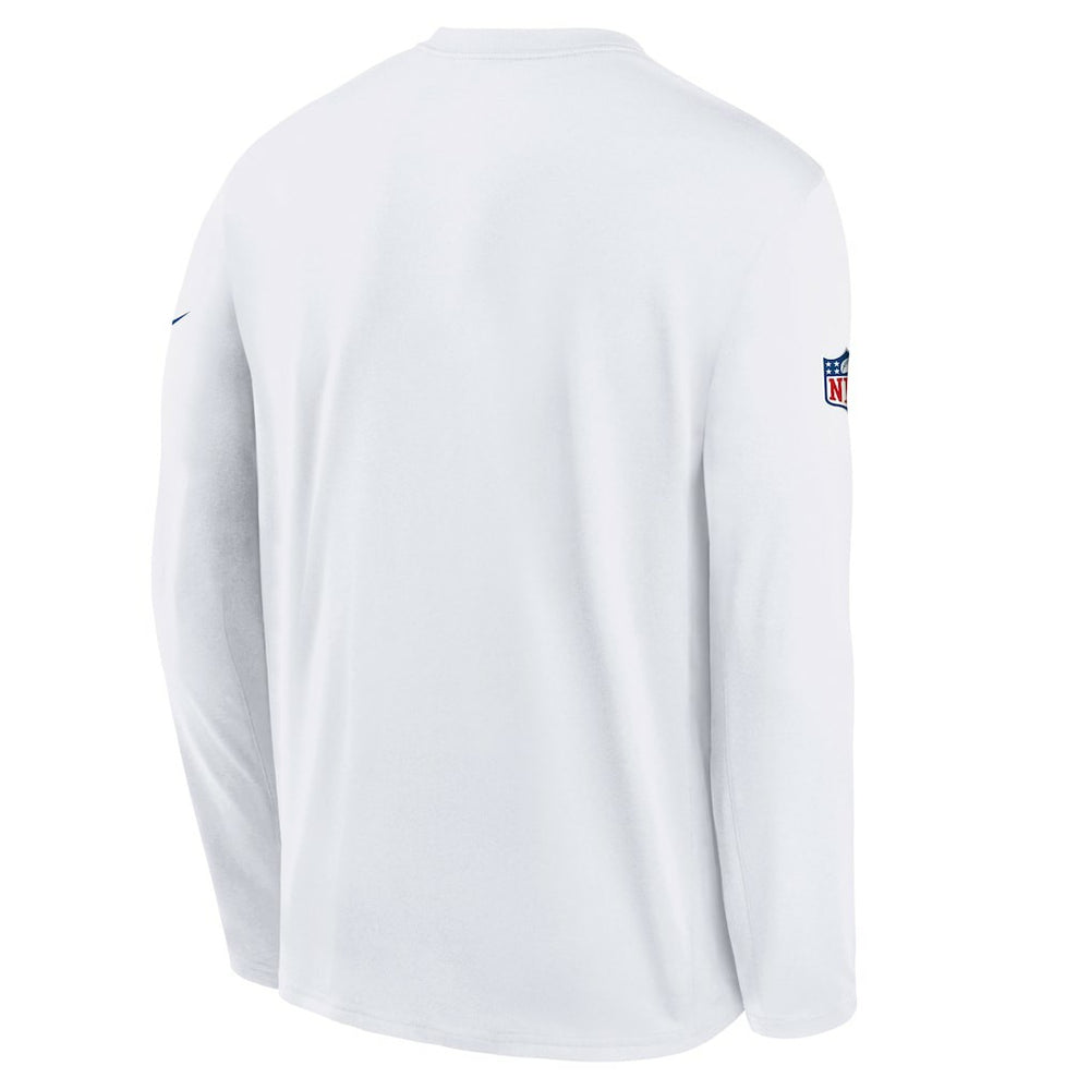 Buffalo Bills Nike Youth 2025 Rivalries Collection Sideline Legend Dri-FIT Long Sleeve T-Shirt