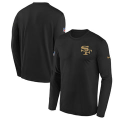 San Francisco 49ers Nike Youth 2025 Rivalries Collection Sideline Legend Dri-FIT Long Sleeve T-Shirt