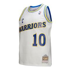 Tim Hardaway Golden State Warriors Hardwood Classics 1990/91 Swingman Jersey sale For Sale